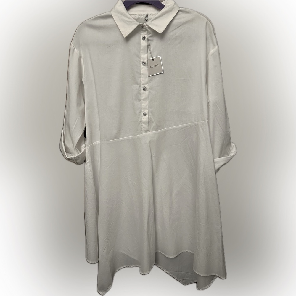 CUPID BRITE WHITE Blouse